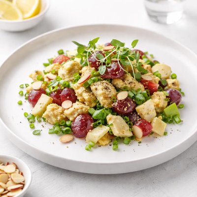 Image of Curried Chicken Salad with Fruit and Veggies