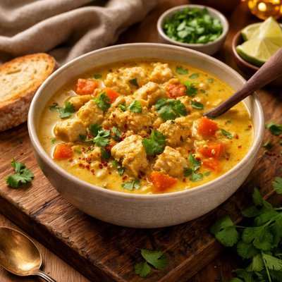 Image of Curried Chicken Soup