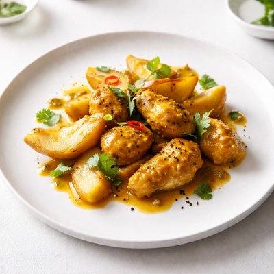 Image of Curried Chicken with Pears