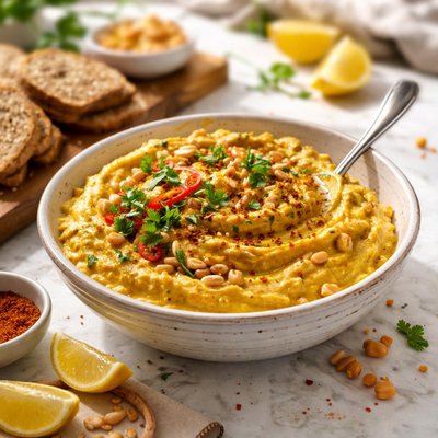 Image of Curried Chickpea Spread