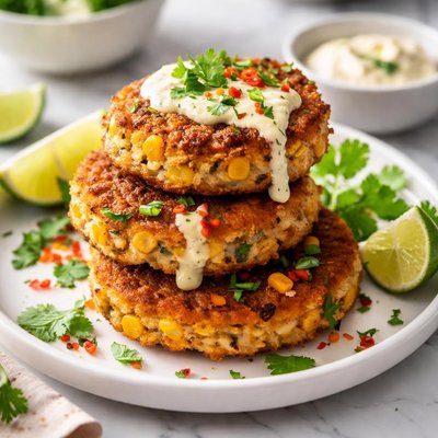 Image of Curried Corn Crab Cakes