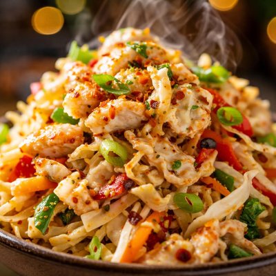 Image of Curried Crab Coleslaw W Kickin Cocktail Mayo