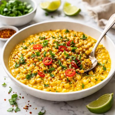 Image of Curried Creamed Fresh Corn Great for Summer