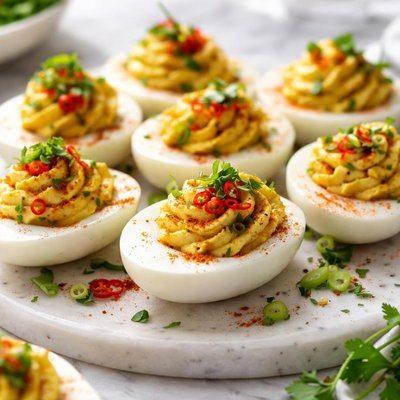 Image of Curried Deviled Eggs