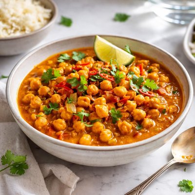 Image of Curried Garbanzo Beans