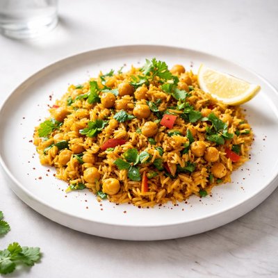 Image of Curried Garbanzo Rice