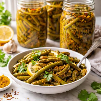 Image of Curried Green Beans for Canning