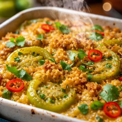 Image of Curried Green Tomato Casserole