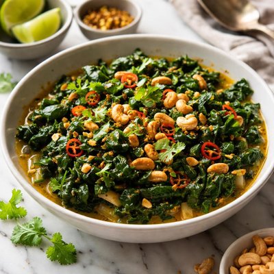 Image of Curried Greens by Dr Andrew Weil