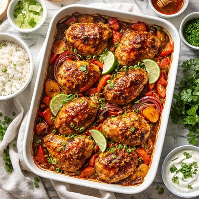 Image of Curried Honey Chicken Bake