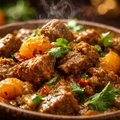 Image of Curried Lamb with Apricots