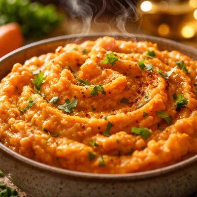 Image of Curried Mashed Sweet Potatoes