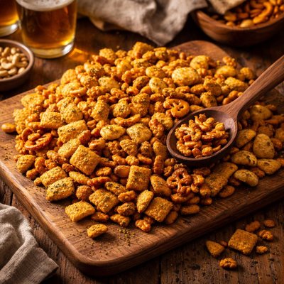 Image of Curried Party Snack Mix