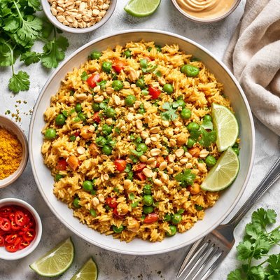 Image of Curried Peanut Rice