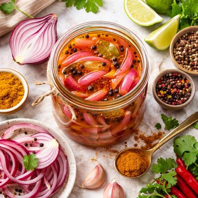 Image of Curried Pickled Onions