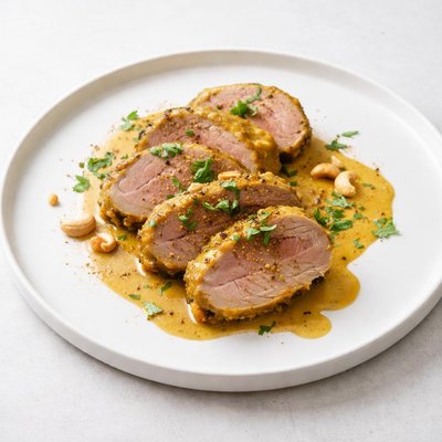 Image of Curried Pork Tenderloin