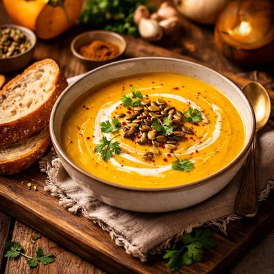 Image of Curried Pumpkin Soup