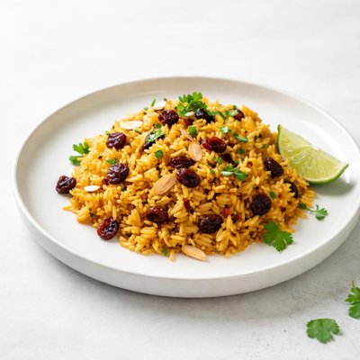 Image of Curried Rice with Raisins