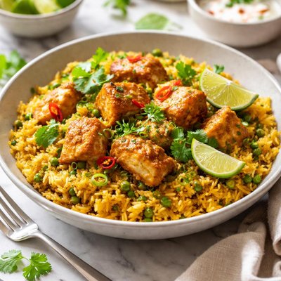 Image of Curried Salmon Rice