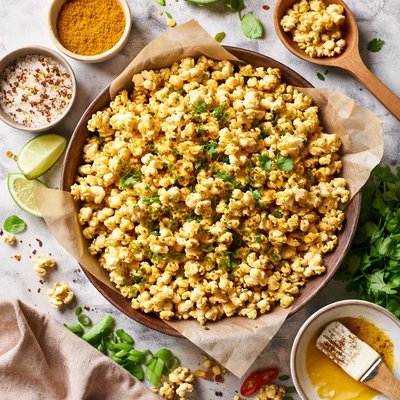 Image of Curried Salt Popcorn