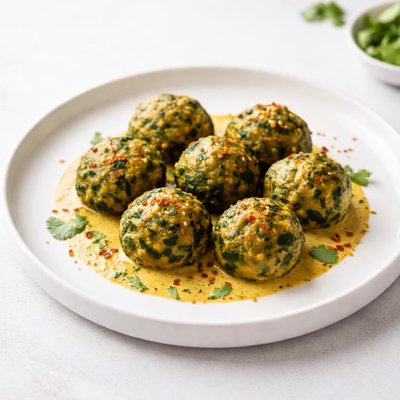 Image of Curried Spinach Balls