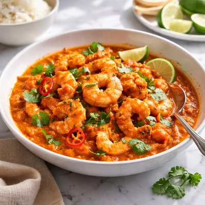 Image of Curried Tomato Shrimp