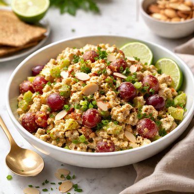 Image of Curried Tuna and Grape Salad