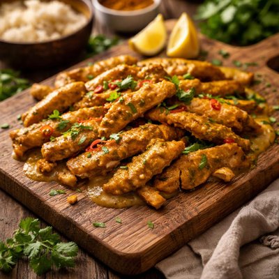 Image of Curried Turkey Strips