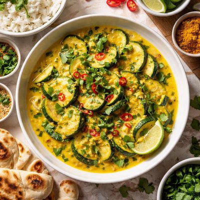 Image of Curried Zucchini