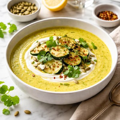 Image of Curried Zucchini Soup
