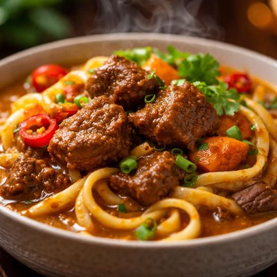 Image of Curry Beef Noodles