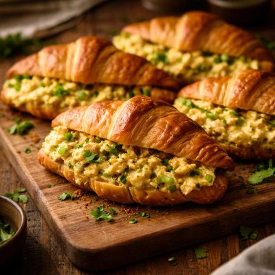 Image of Curry Chicken Croissants
