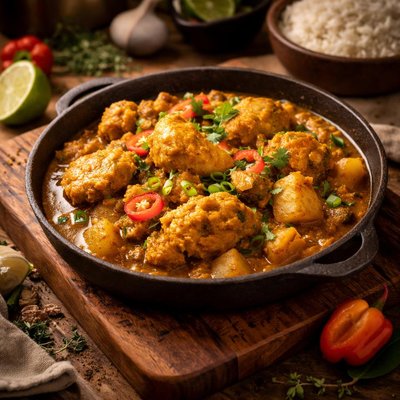 Image of Curry Chicken Jamaican Style