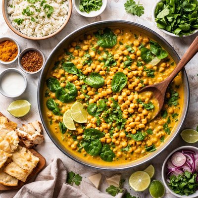 Image of Curry Coconut Chickpeas