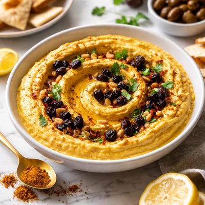 Image of Curry Currant Hummus