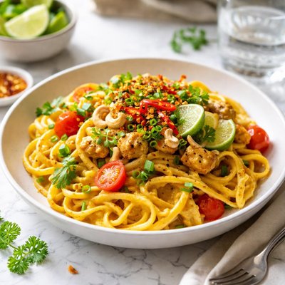 Image of Curry Pasta