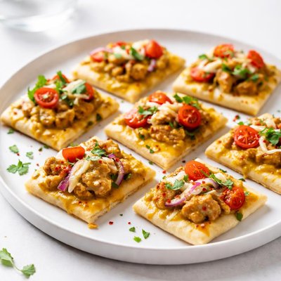 Image of Curry Pizza Appetizers