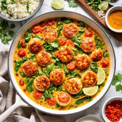 Image of Curry Scallops