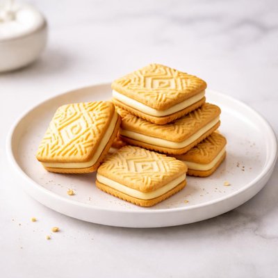 Image of Custard Cream Cookies
