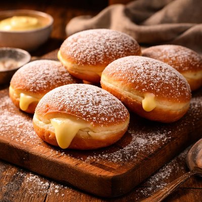 Image of Custard Filled Donuts