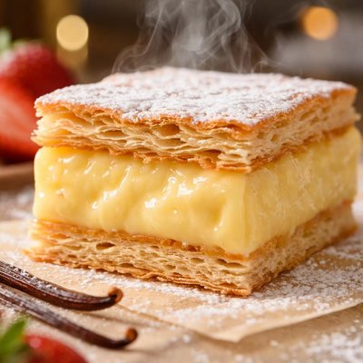 Image of Custard Vanilla Slice