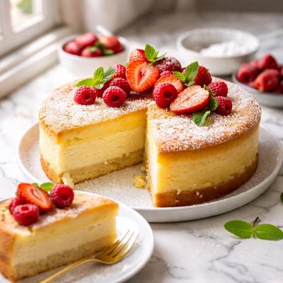 Image of Custard Yoghurt Cake