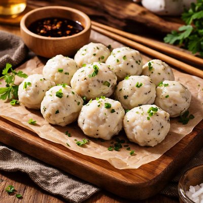 Image of Vegan Cuttlefish Balls