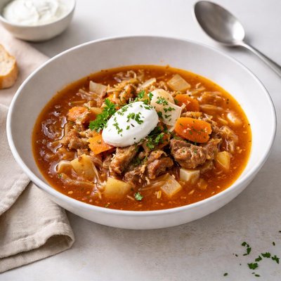 Image of Czechoslovakian Cabbage Soup