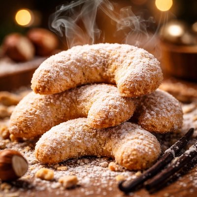 Image of Czechoslovakian Crescent Cookies