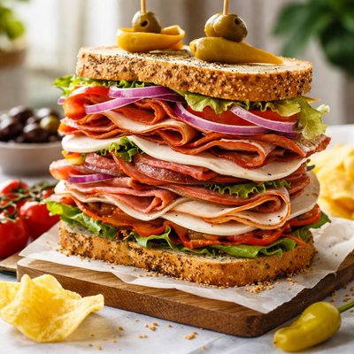 Image of Dagwood Sandwich Italian Style
