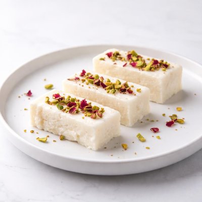 Image of Dahi Barfi Sweet Yogurt Bars