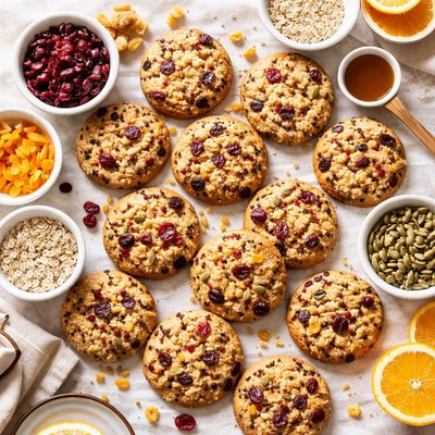 Image of Dairy Egg Nut Free Dried Fruit Cookies