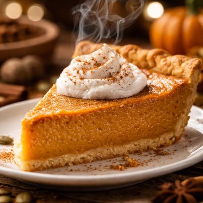 Image of Dairy Free Low Fat Pumpkin Pie