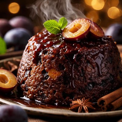 Image of Damson Plum Pudding